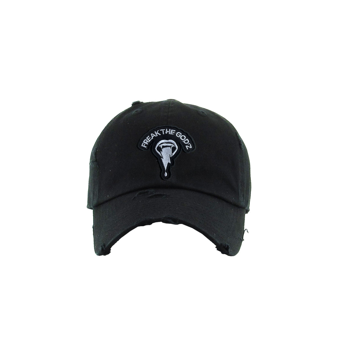 帽子 BLACK GOD ONLY KNOWS LOGO CAP GOD ONLY KNOWS キャップ ネイビー 紺